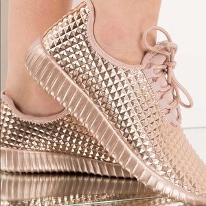 Rose gold shoes/sneakers